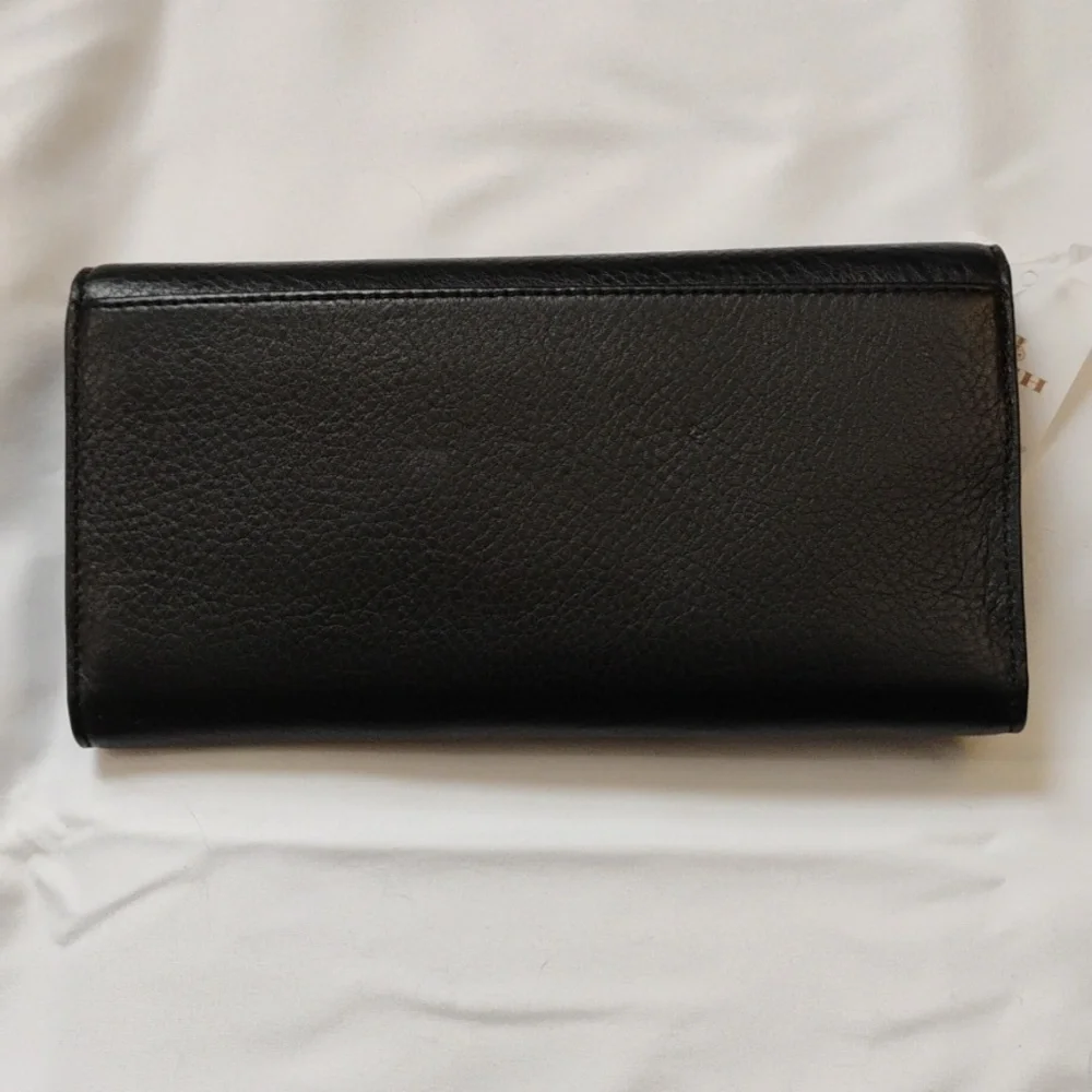 Coach Pebbled Leather Trifold Wallet / new - Picture 2 of 8